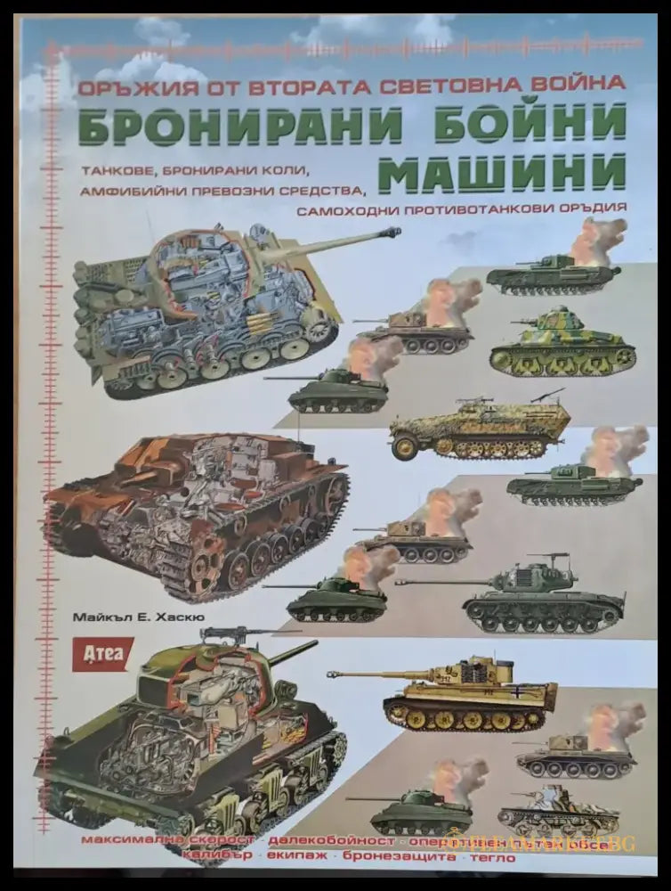 Оръжия от Втората Световна война. Бронирани бойни машини - Книги