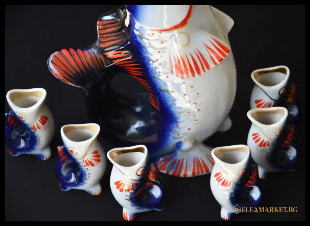 Оригинален сервиз за водка - СССР - antique