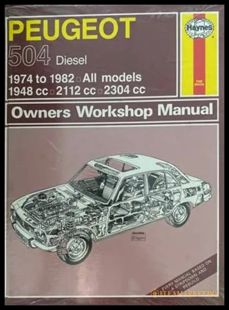 Peugeot 504 Diesel 1974 to 1982. All models Owners Workshop Manual - Книги