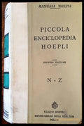 Piccola enciclopedia Hoepli - Книги