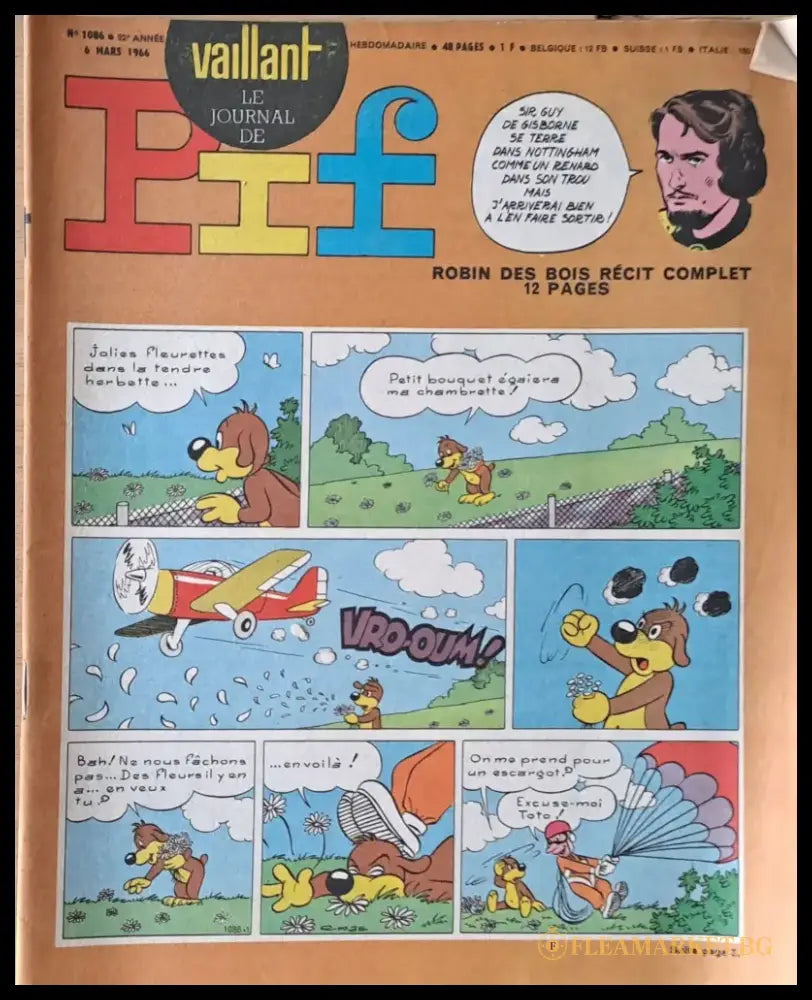 Pif - № 1086/6 Mars 1966 - Книги
