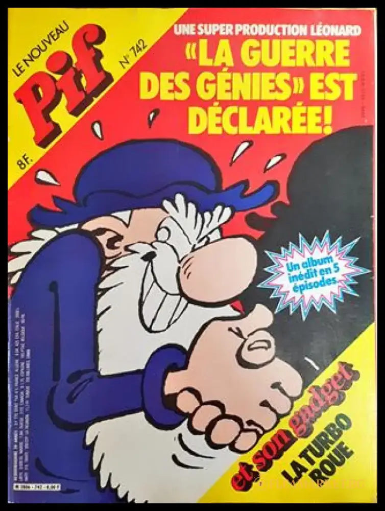 Pif № 742 / 1982 – La Guerre des Génies est Déclarée! (2016) - Книга