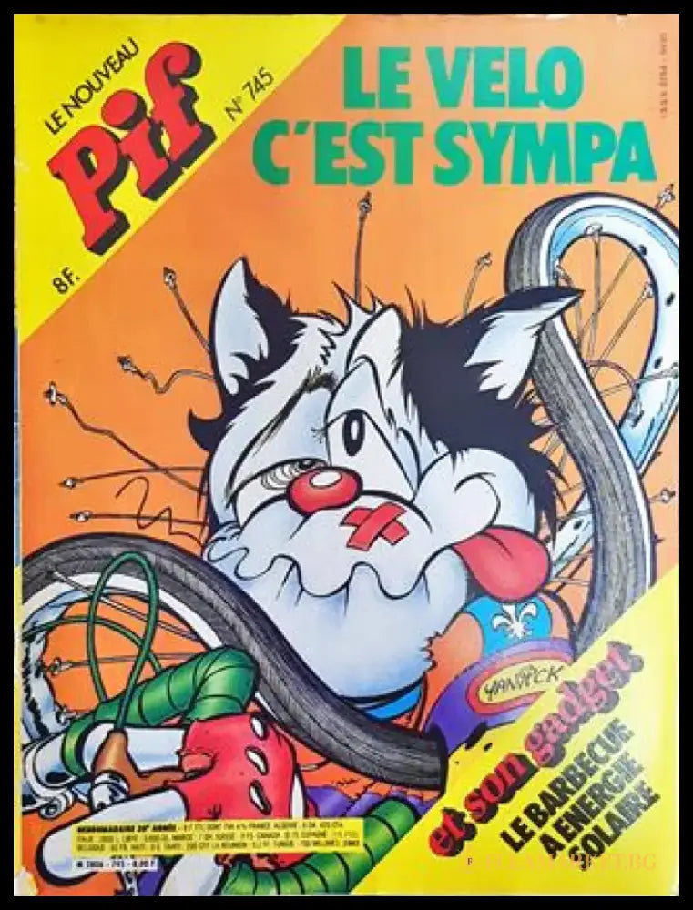 Pif № 745 / 1983 – Le Vélo C’est Sympa (2020) - Книга