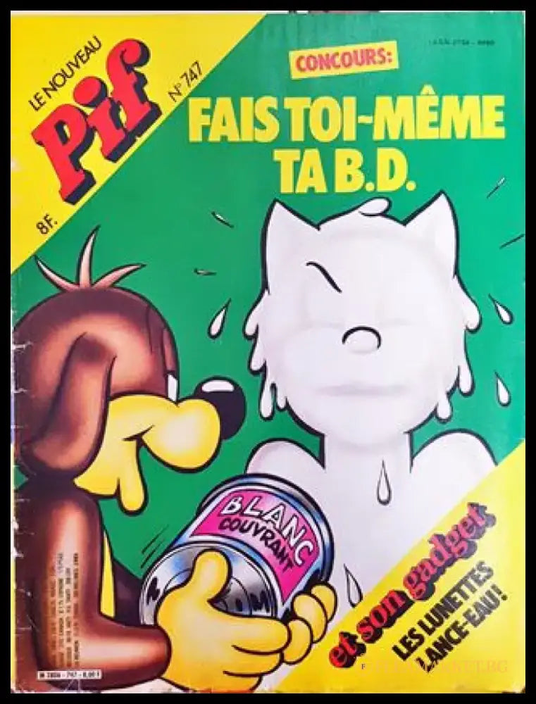 Pif № 747 / 1983 – Fais Toi-Même Ta B.D. (2018) - Книга