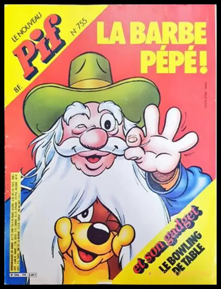 Pif № 755 / 1983 – La Barbe Pépé! – Le Bowling de Table (2031) - Книга