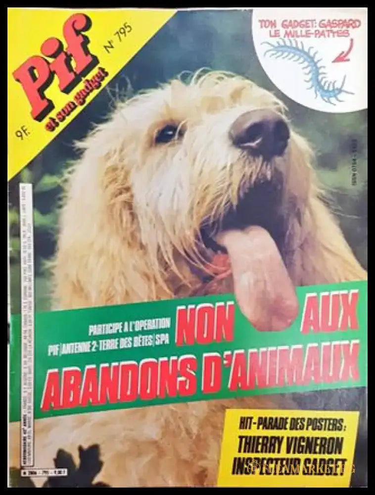 Pif № 795 / 1984 – Non aux Abandons d’Animaux – Inspecteur Gadget (2035) - Книга