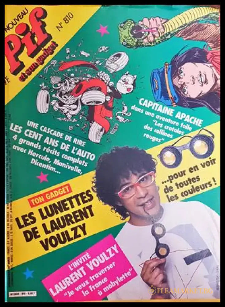 Pif № 810 / 1984 – Les Lunettes de Laurent Voulzy (2022) - Книга