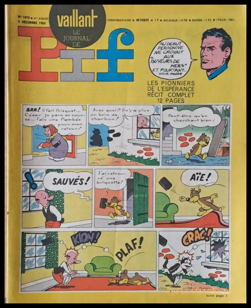 Pif - №1073 / 5 Decembre 1965 - Книги