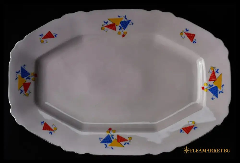 Плато на Royal Epiag - розов порцелан - antique
