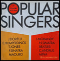 Popular Singers - Известные исполнители: Ф. Синатра Т. Джонс Бийтълс Хемпърдинг и др. - antique