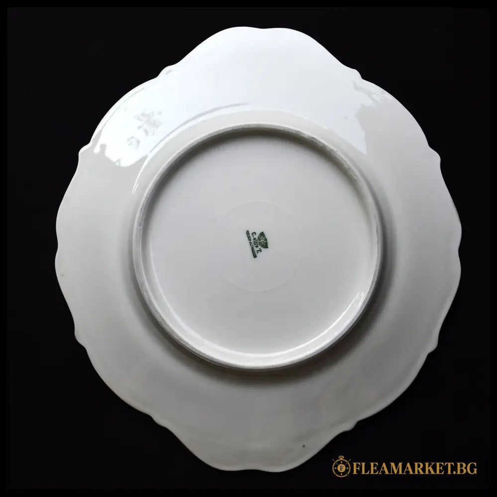 Порцеланов комплект Streublumen - C.T. Tielsch-Altwasser Силезия 1925-1935 (092108262057) - Порцеланов предмет