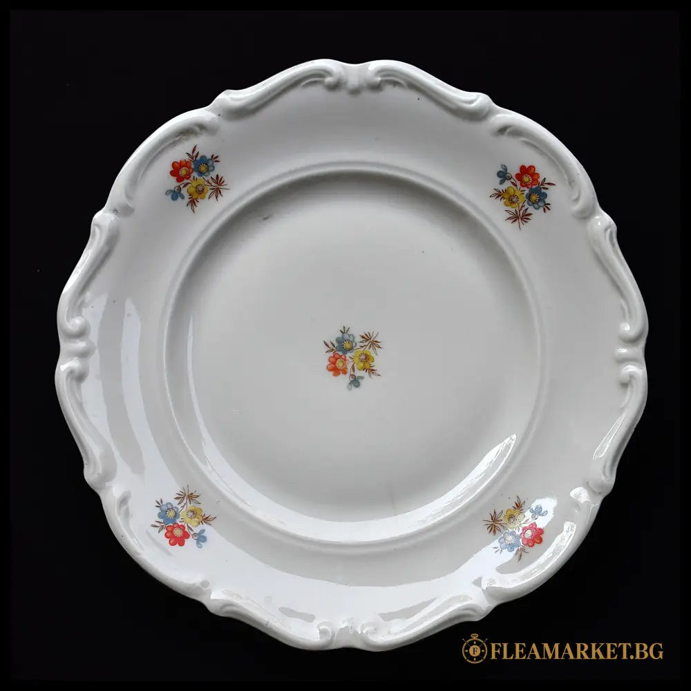 Порцеланов комплект Streublumen - C.T. Tielsch-Altwasser Силезия 1925-1935 (092108262057) - Порцеланов предмет