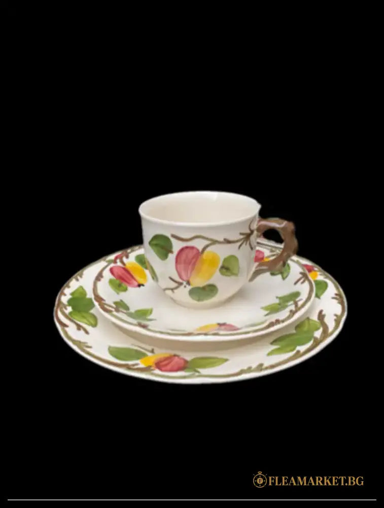 Порцеланов сервиз за чай,вместимост на чаша 250ml - antique