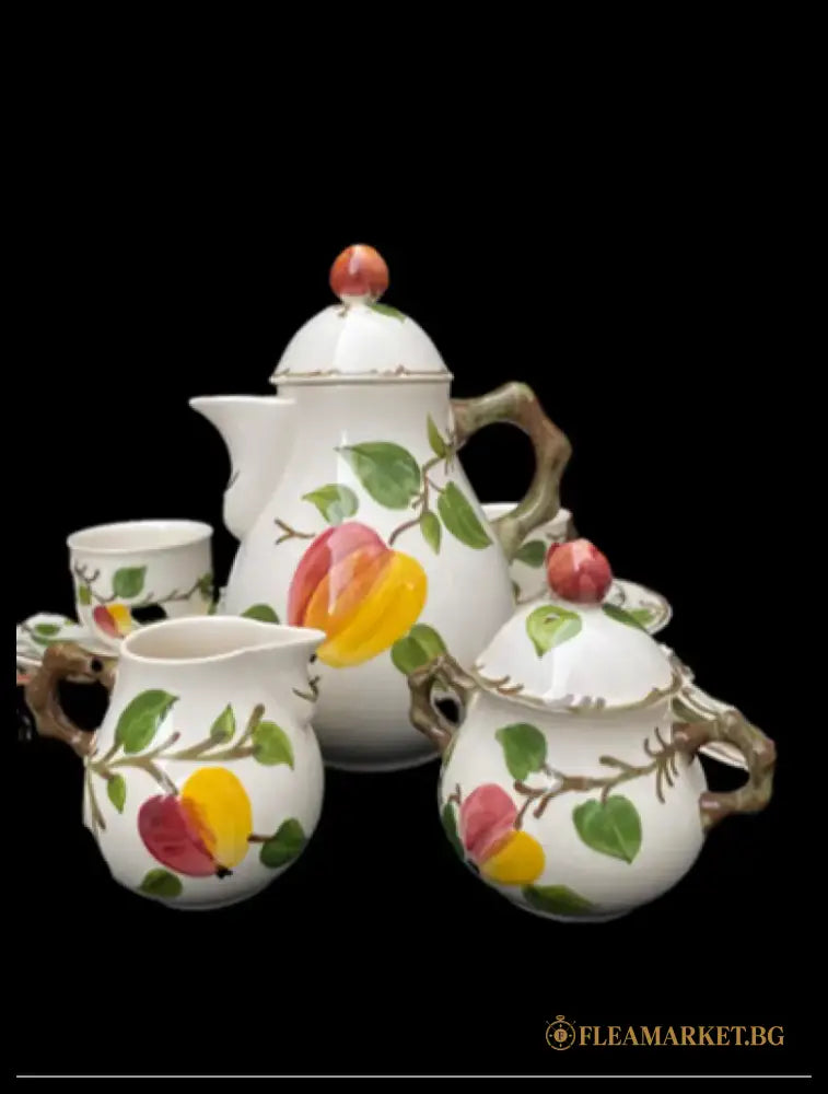 Порцеланов сервиз за чай,вместимост на чаша 250ml - antique