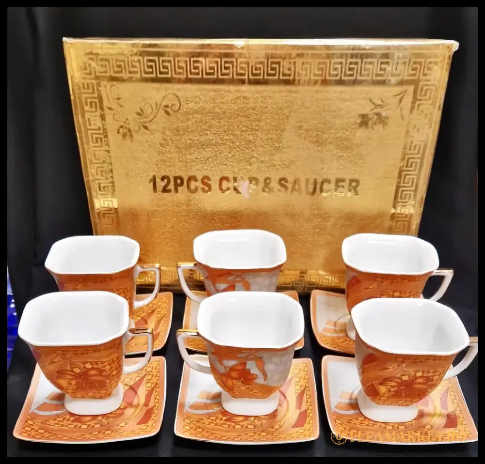 Порцеланов сервиз за топли напитки - antique