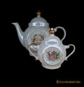 Порцеланова кана със захарница - antique