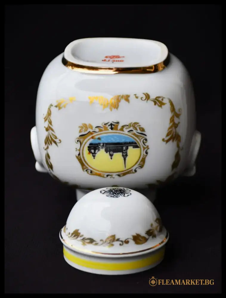 Порцеланова захарница ЛФЗ - antique