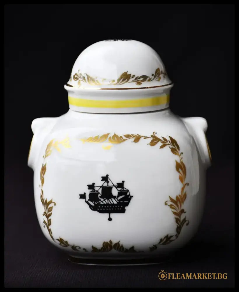 Порцеланова захарница ЛФЗ - antique