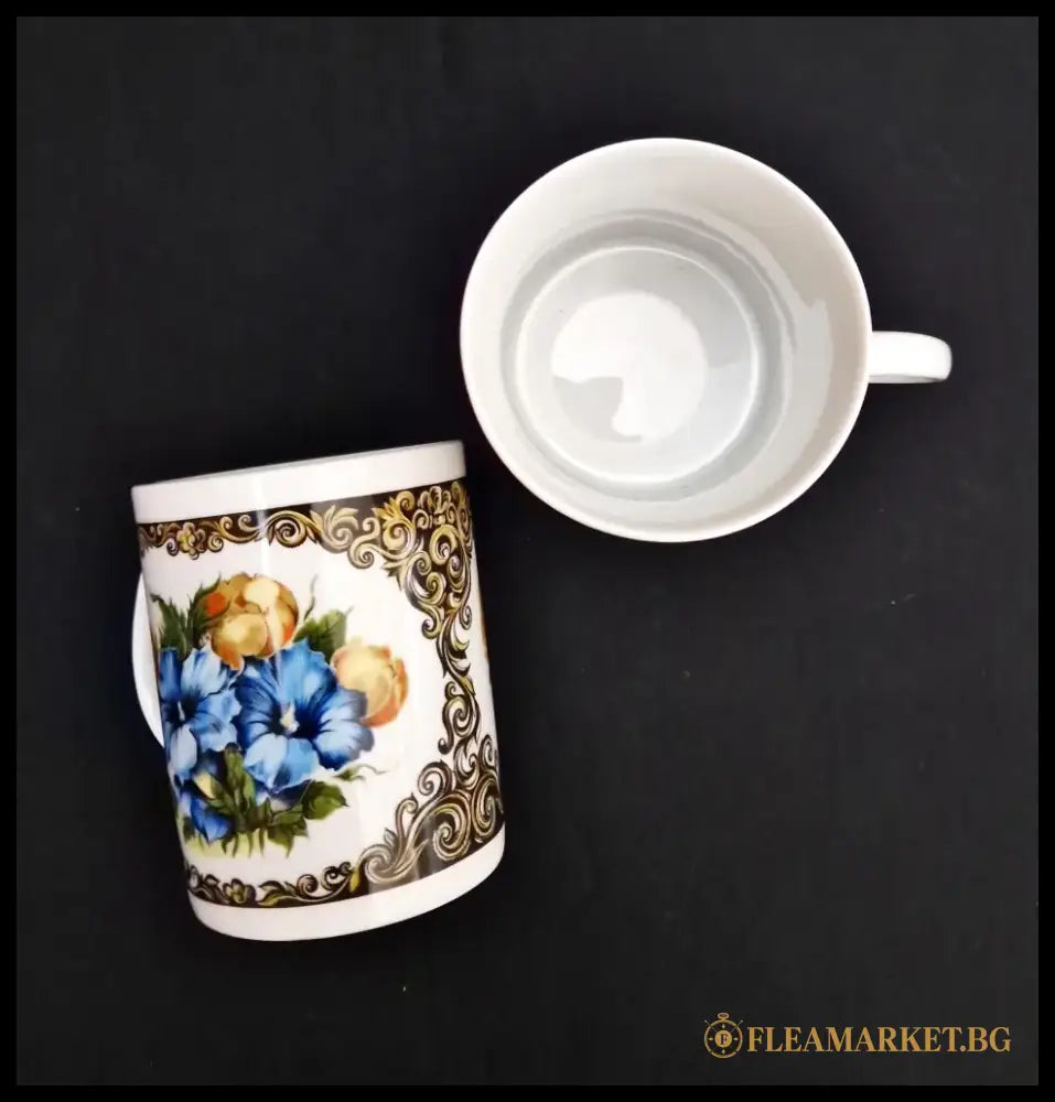 Порцеланови чаши за топли напитки - на брой - antique