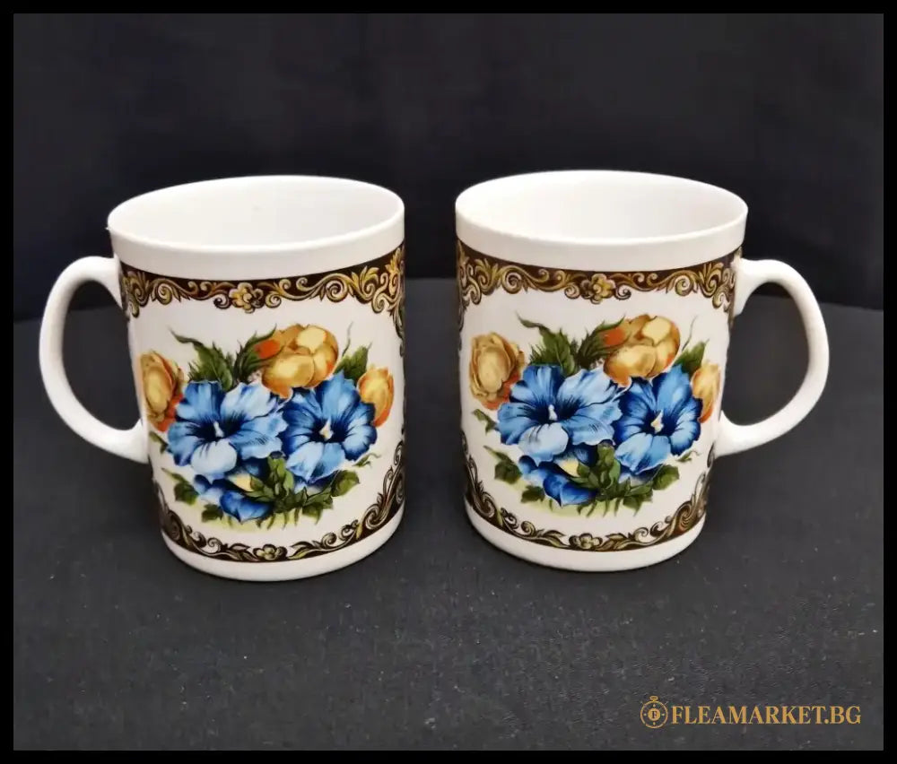 Порцеланови чаши за топли напитки - на брой - antique
