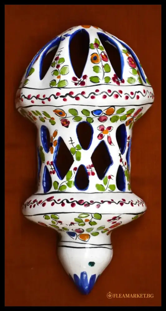 Португалска стенна лампа - ръчна изработка - antique