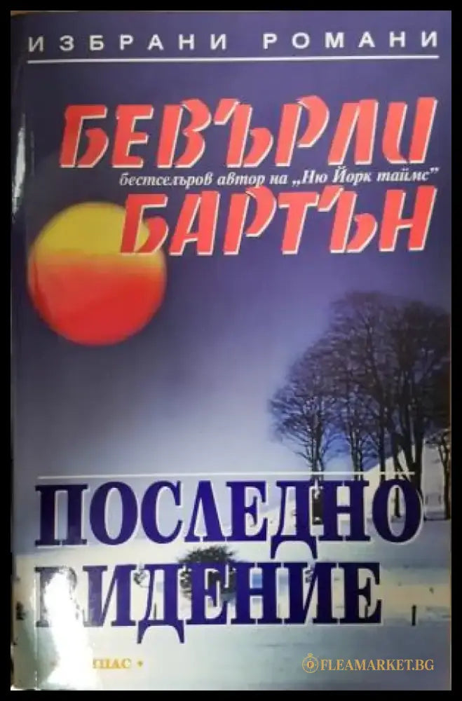 Последно видение (4754) - Книга