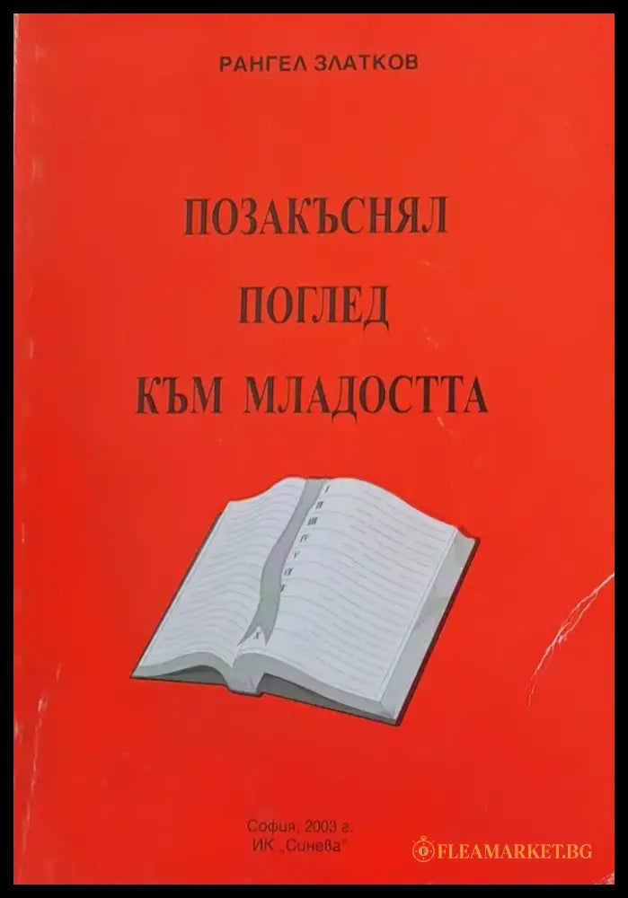Позакъснял поглед към младостта - Книги