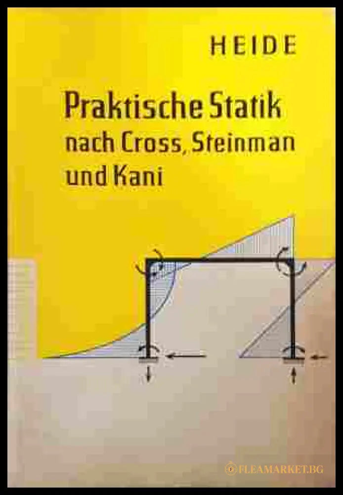 Praktische Statik nach Cross, Steinman und Kani - корица