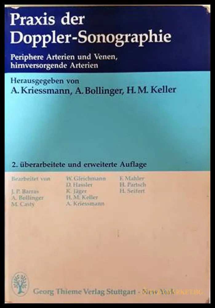 Praxis der Doppler-Sonographie - Kriessmann, Bollinger, Keller