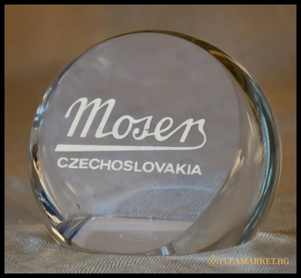 Преспапие на ’Мозер’ - antique