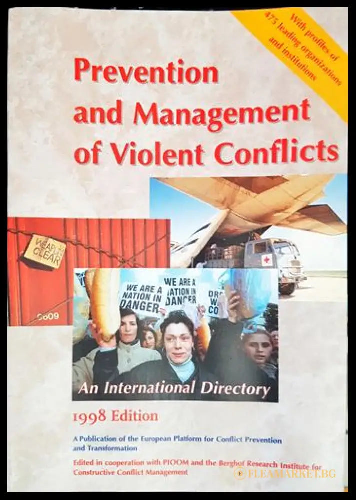Prevention and Management of Violent Conflicts (27260526135800) - Колектив - Книга