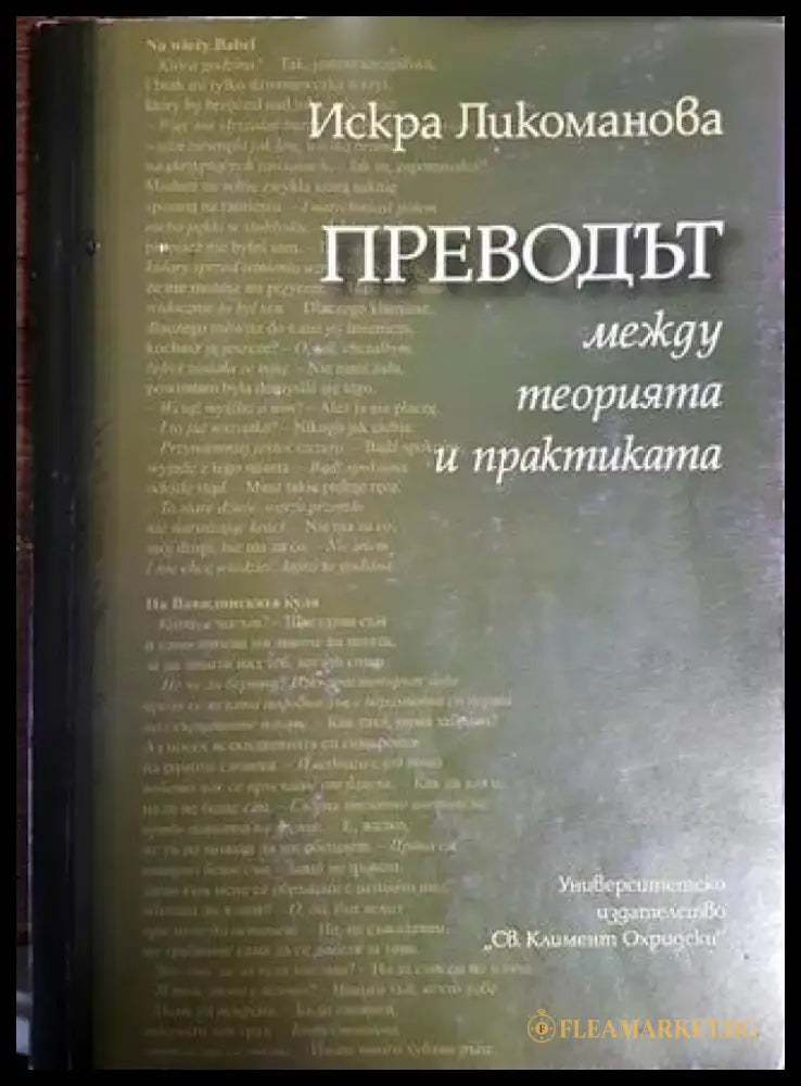 Преводът между теорията и практиката - Книги