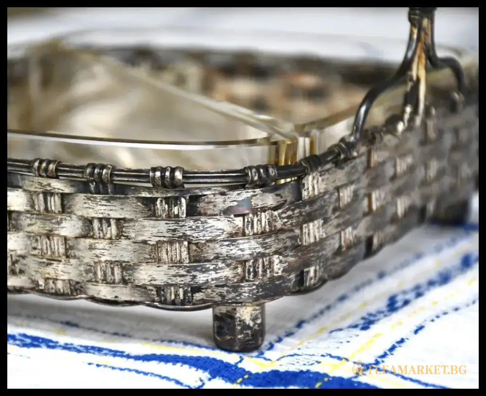 Прибор за сервиране - Арт Деко - antique