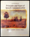Principles and Types of Speech Communication - Книги