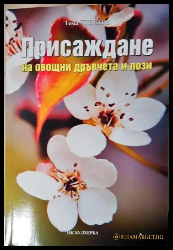 Присаждане на овощни дръвчета и лози (351805261622) - Тома Христов - Книга
