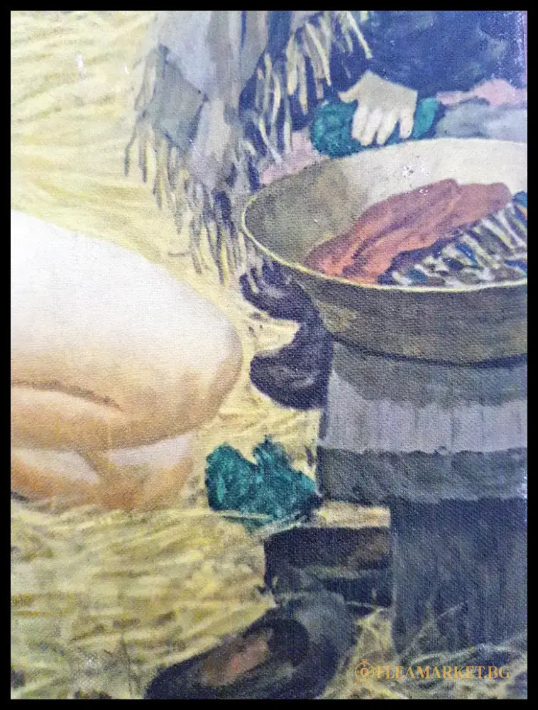 „Пролет“ (Весна)- принт репродукция на Аркадий Пластов- 1945 година (1096) - Принт / Репродукция