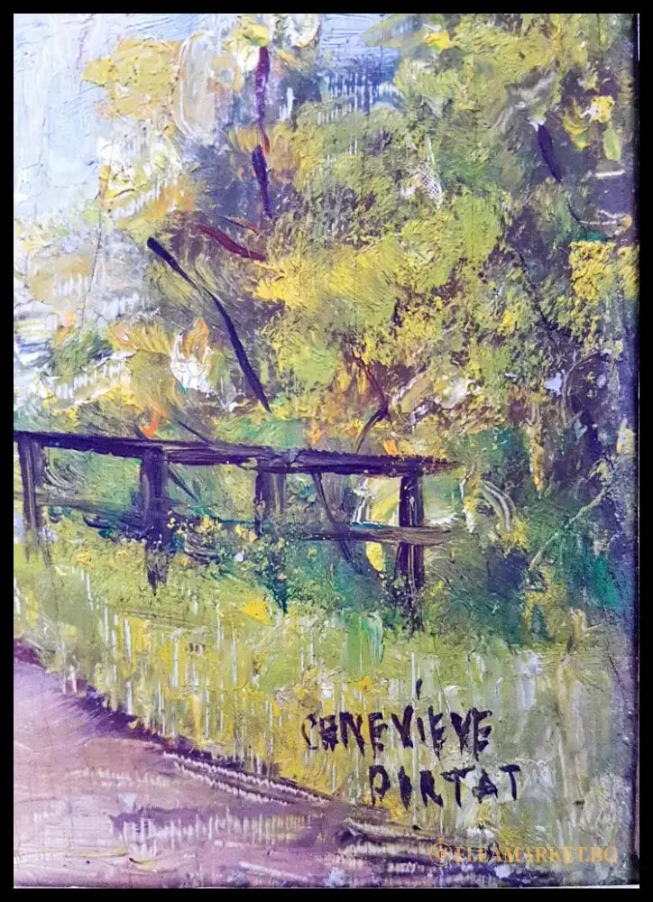 ’Provins’ (La Ville Haute), масло от Genevieve Portat (1080) - Картина