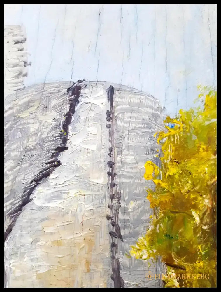 ’Provins’ (La Ville Haute), масло от Genevieve Portat (1080) - Картина