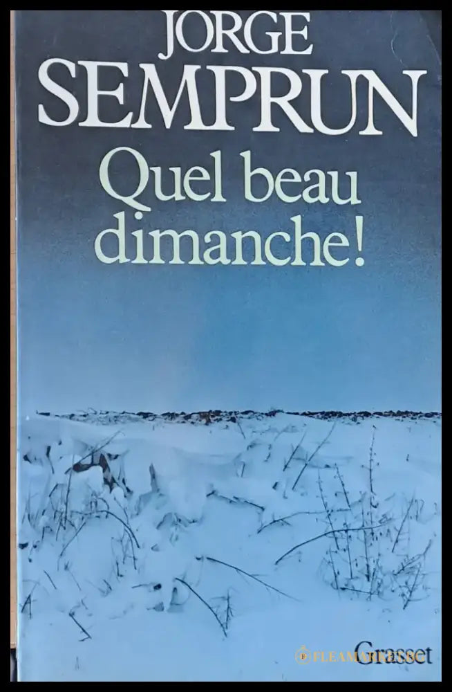 Quel beau dimanche - Книги