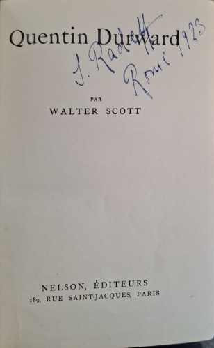 Quentin Durward (182810261459) - Walter Scott
