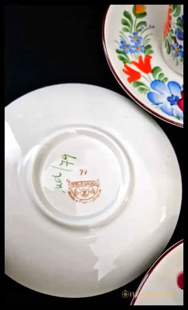 Ръчно рисуван порцеланов сервиз - antique