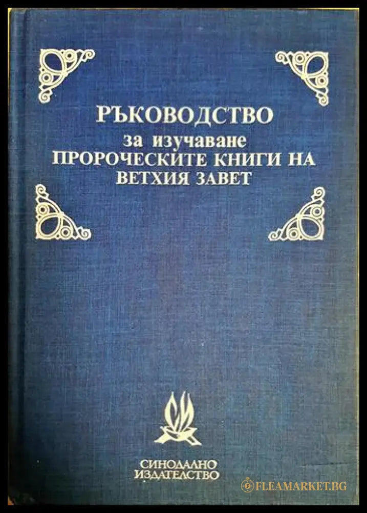 Ръководство за изучаване пророческите книги на Ветхия завет (33090626150600) - Сборник - Книга