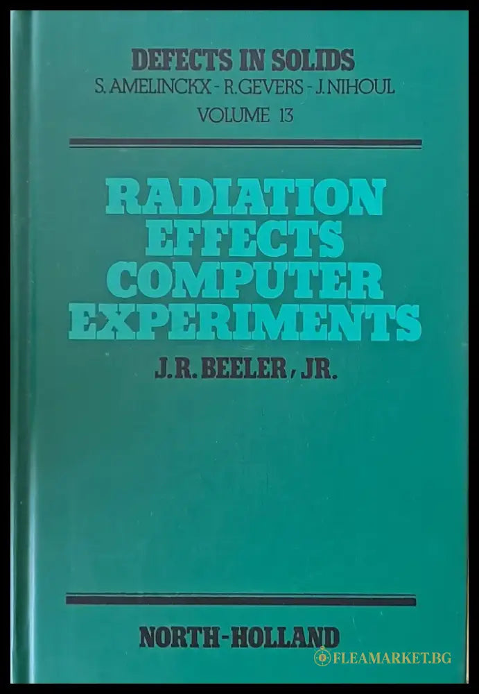 Radiation Effects Computer Experiments - Книги
