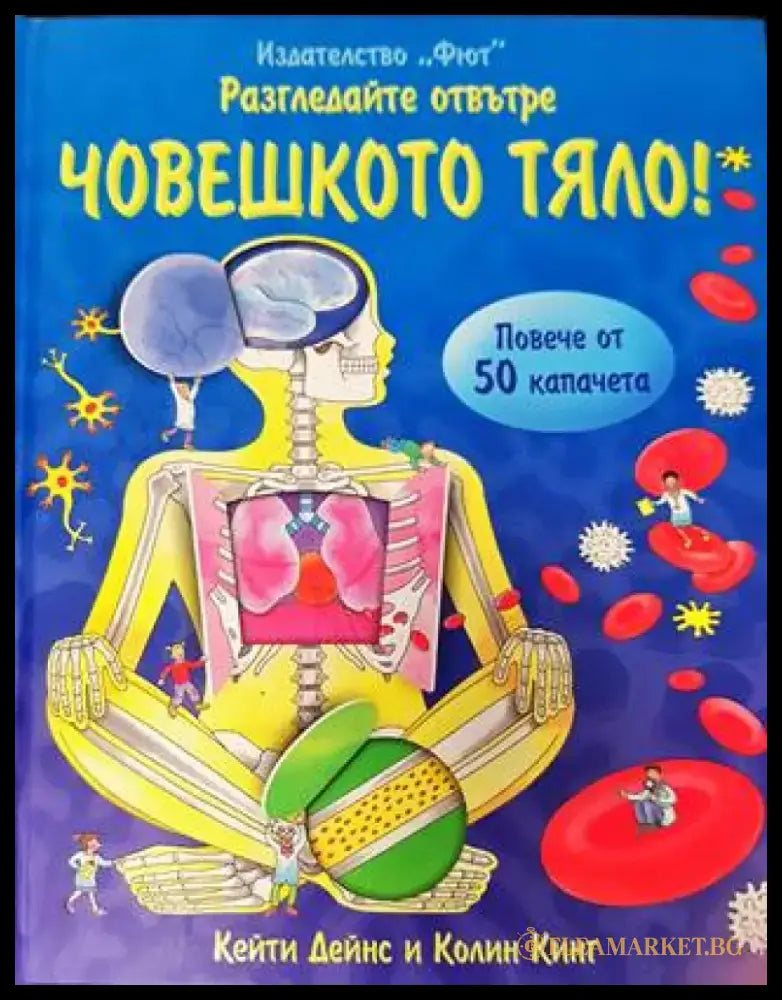 Разгледайте отвътре: Човешкото тяло! (534) - Книга