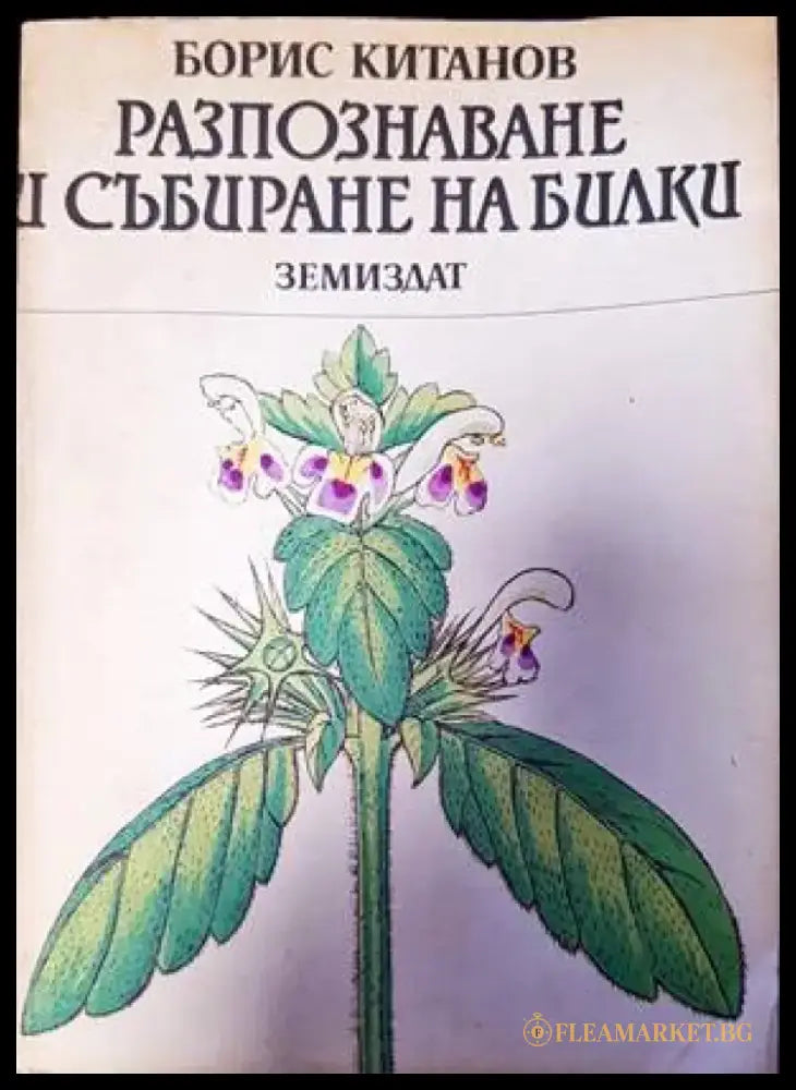 Разпознаване и събиране на билки (1785) - Книга