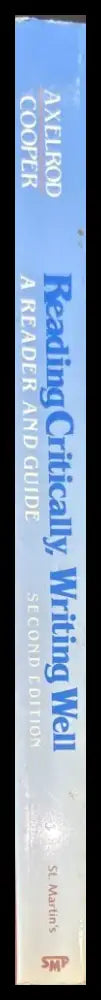 Reading critically writing well: A reader and guide - Книги