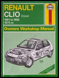 Renault Clio Diesel 1991 to 1995 Owners Workshop Manual - Книги