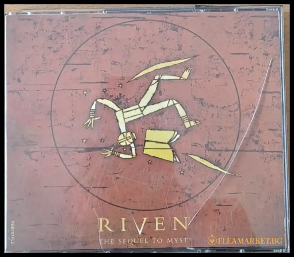 Riven the Sequel to Myst 5-CD - antique
