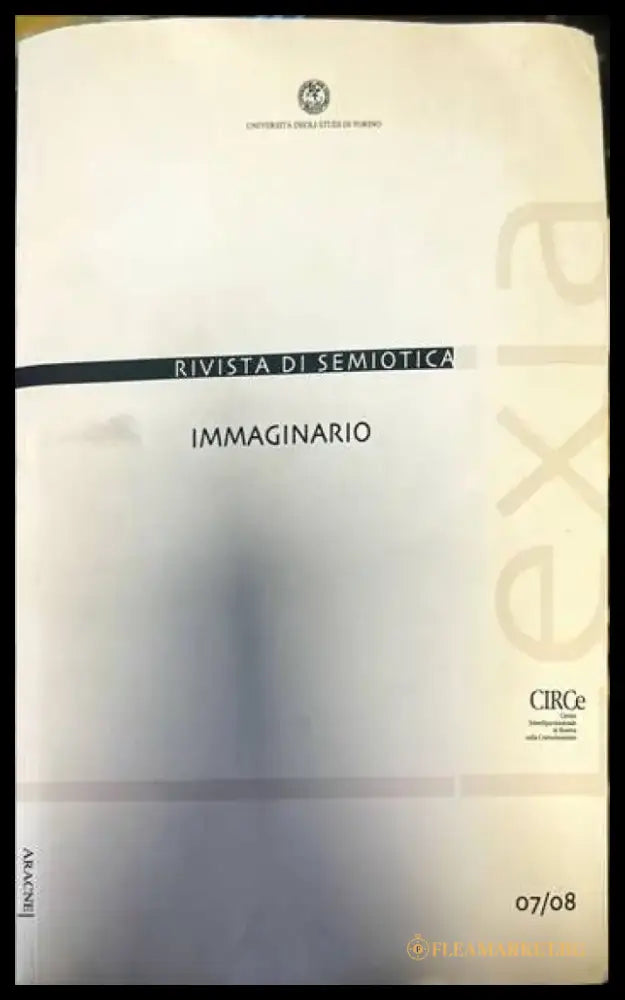 Rivista di semiotica. Immaginario (168) - Книга