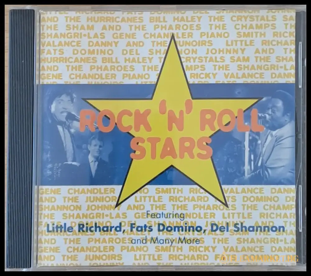 Rock’n’ Roll Stars: Little Richard Fats Domino Del Shannon and Many More - 1-CD - antique